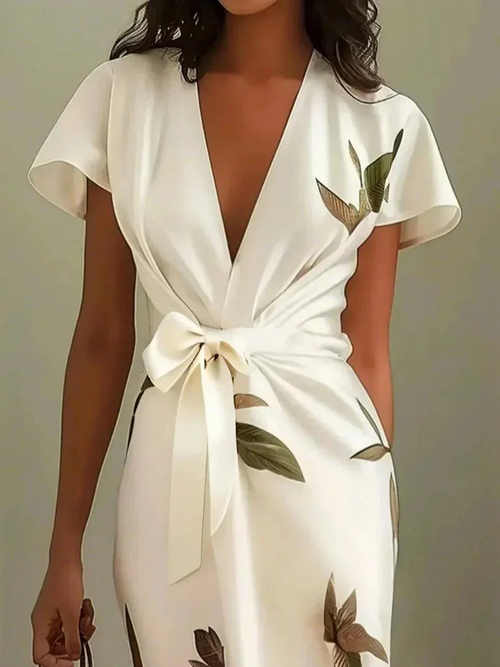 Freya | Satin Midi Short Dress