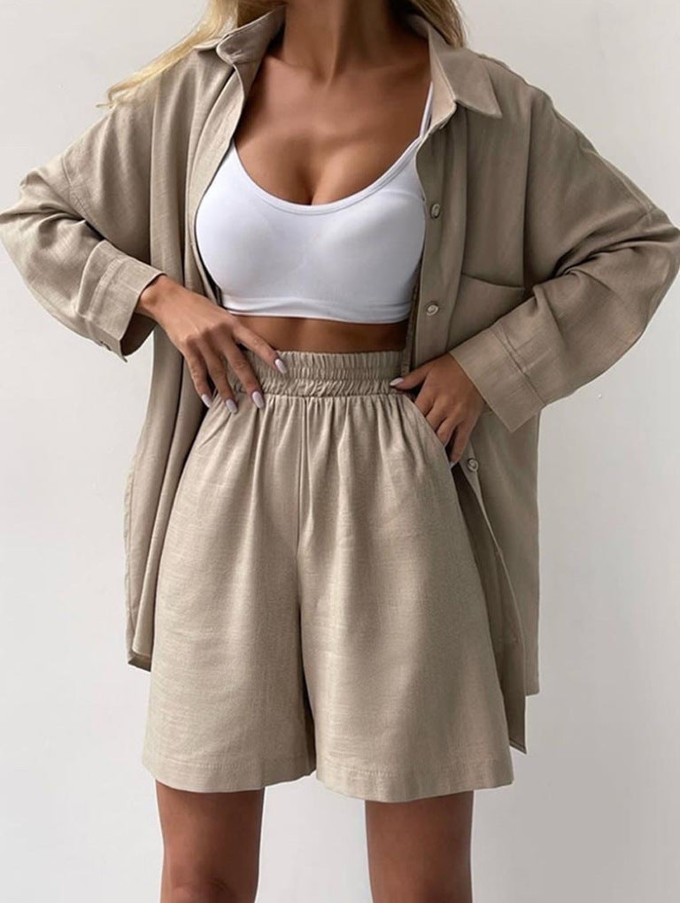 Catherine | Elegant Wide-Leg Set