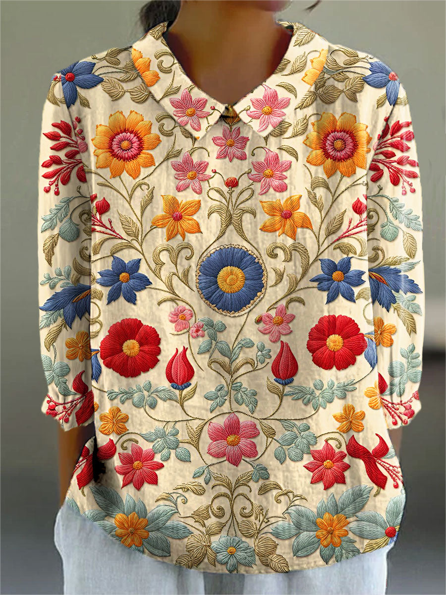 Naomi | Printed Blouse