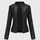 Helena | Elegant Leather Jacket