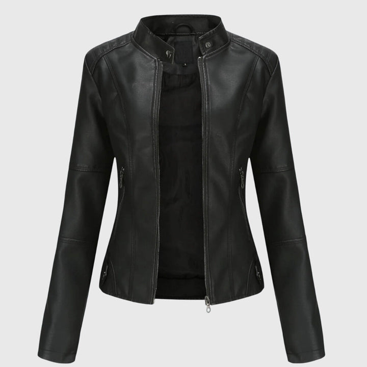 Helena | Elegant Leather Jacket
