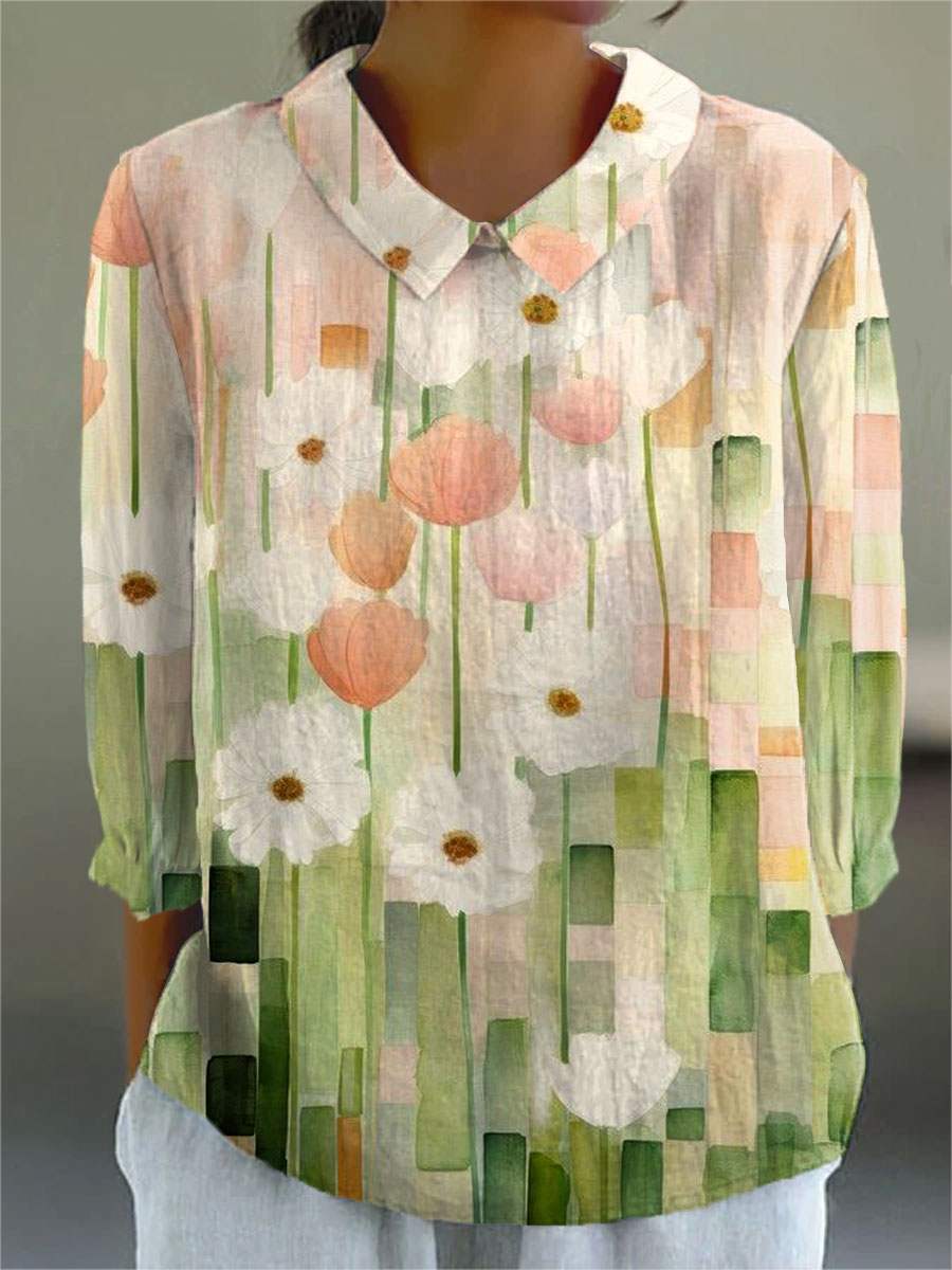 Christina | Printed Blouse