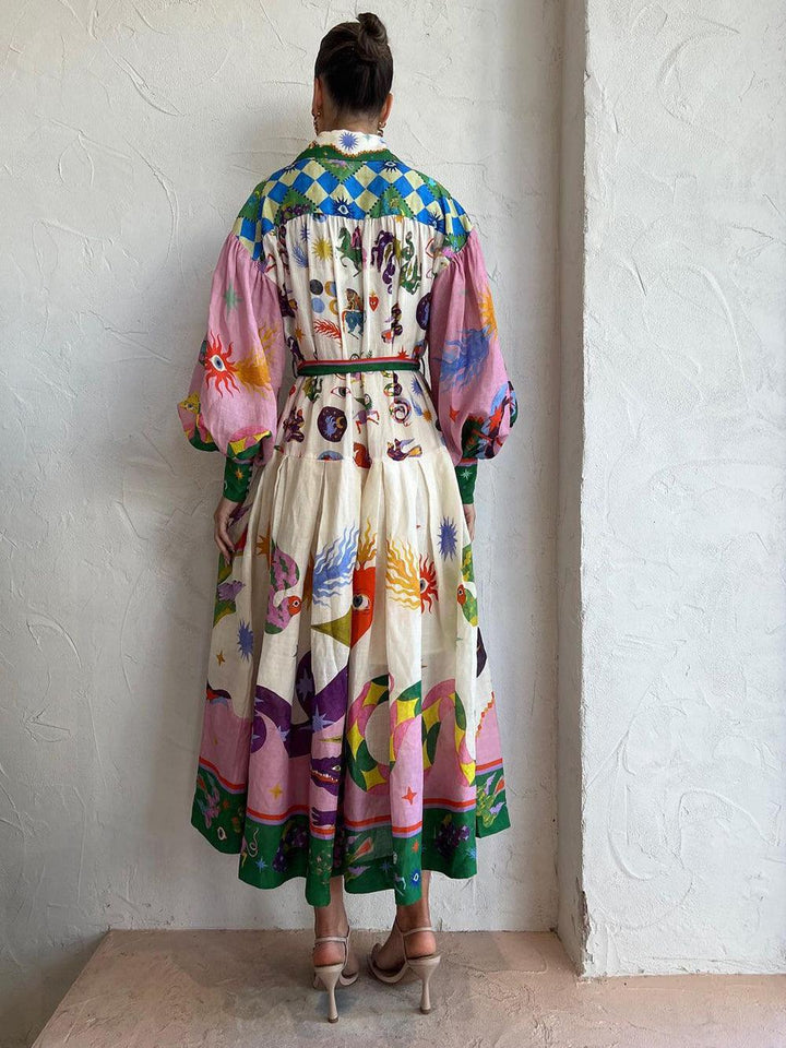 Barbara | Lightweight Pleated Dress