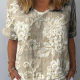 Evelyn | Printed Blouse