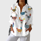 Gemma | Lightweight Printed Blouse