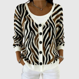 Catherine | Comfortable Knitted Button-Front Cardigan