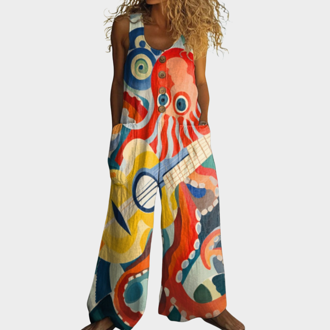 Daphne | Printed Jumpsuit