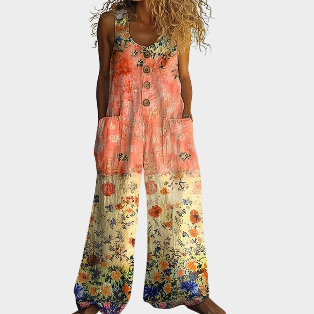 Francesca | Printed Jumpsuit
