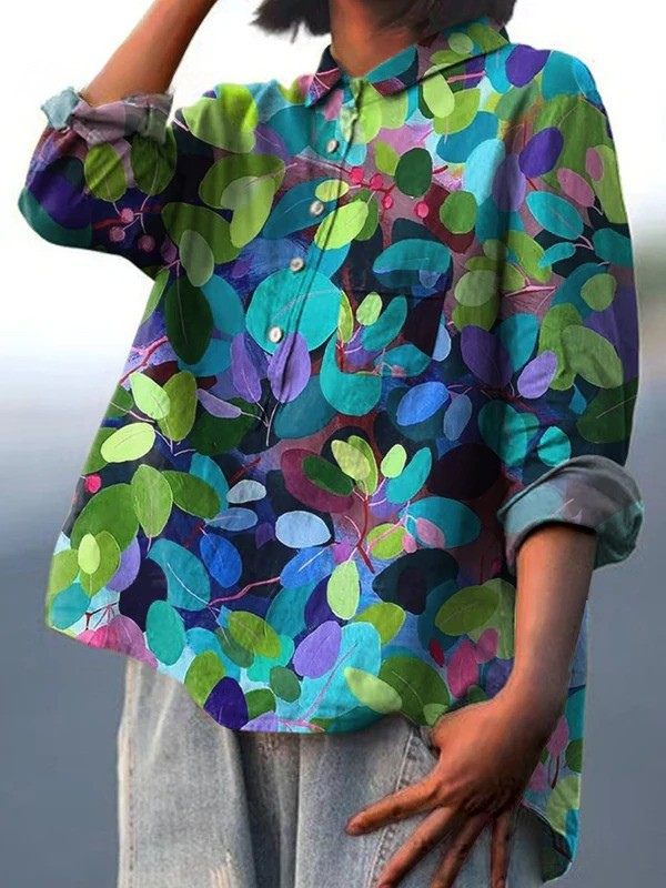 Lottie | Printed Relaxed Blouse