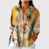 Hazel | Lightweight Printed Blouse
