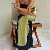 Una | Printed Animal-Print Maxi Sleeveless Dress