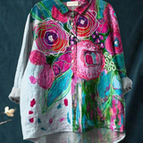 Martha | Floral Printed Relaxed T-Shirt