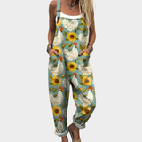 Comfortable Printed Jumpsuit