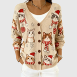 Charlotte | Comfortable Knitted Button-Front Cardigan