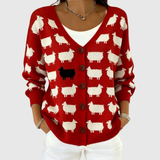 Elizabeth | Comfortable Knitted Button-Front Cardigan