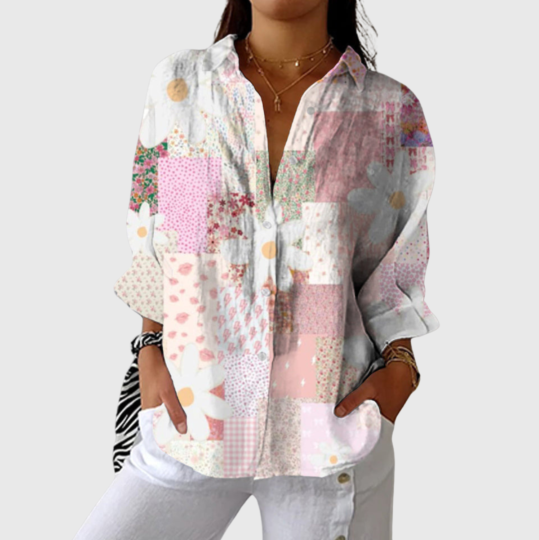 Holly | Lightweight Printed Blouse