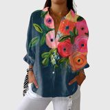 Sarah | Lightweight Printed Blouse