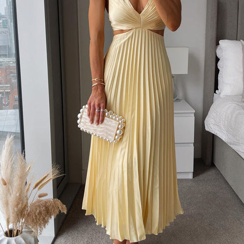 Connie | Pleated Dress