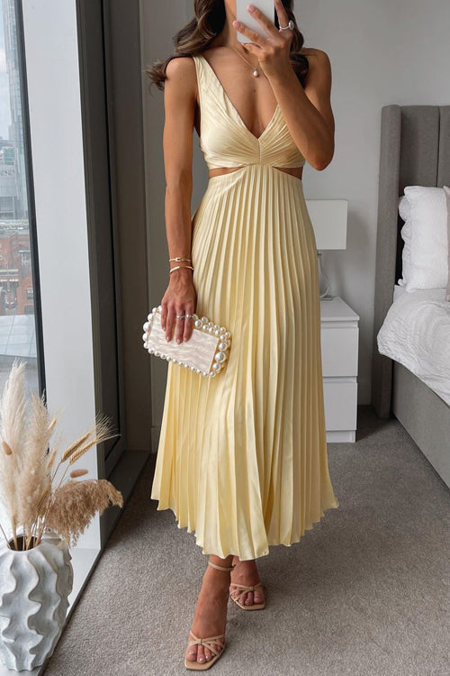Connie | Pleated Dress