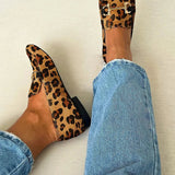 Frances | Elegant Leopard-Print Loafers