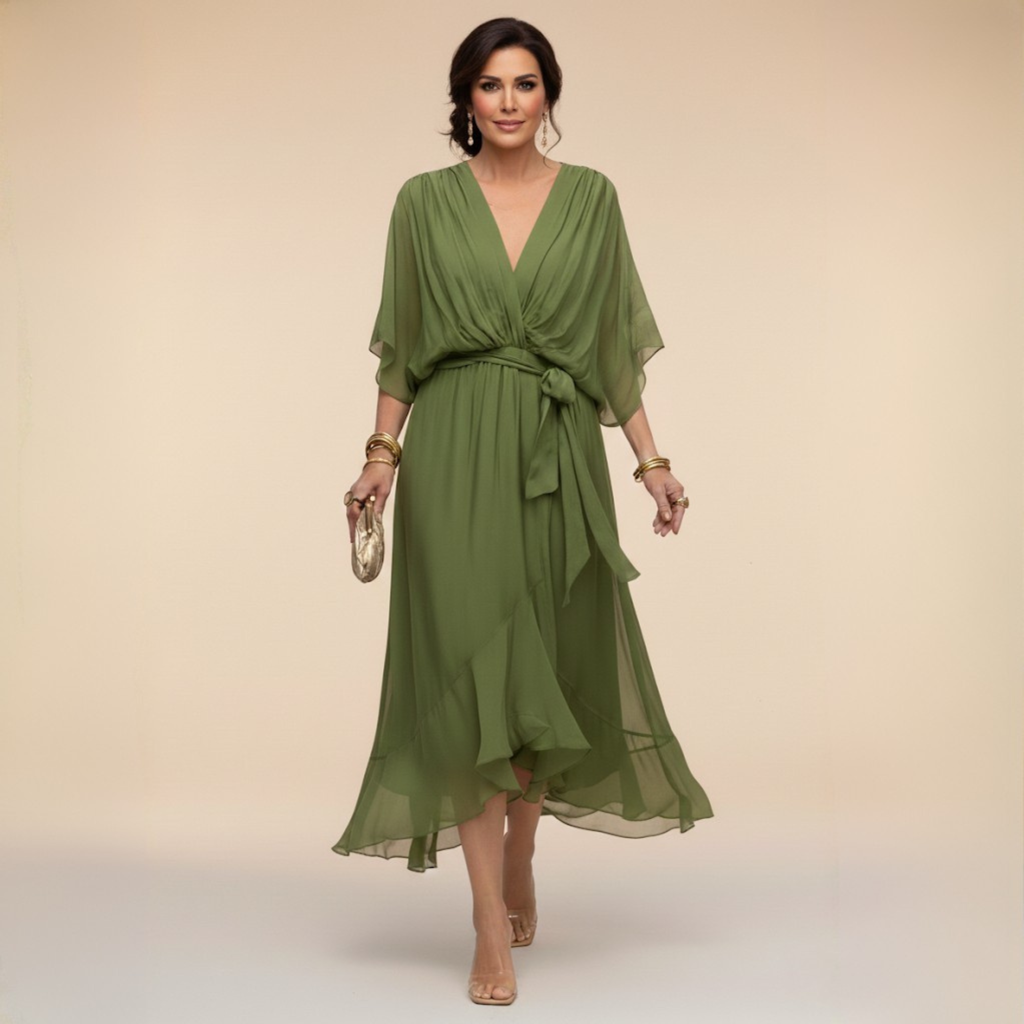Rebecca | Chiffon Dress