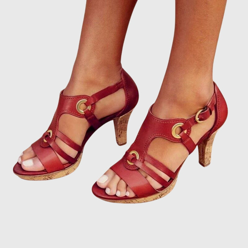 Pauline | Orthopaedic Heeled Sandals