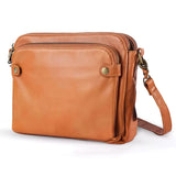Lottie | Classic Leather Crossbody Bag