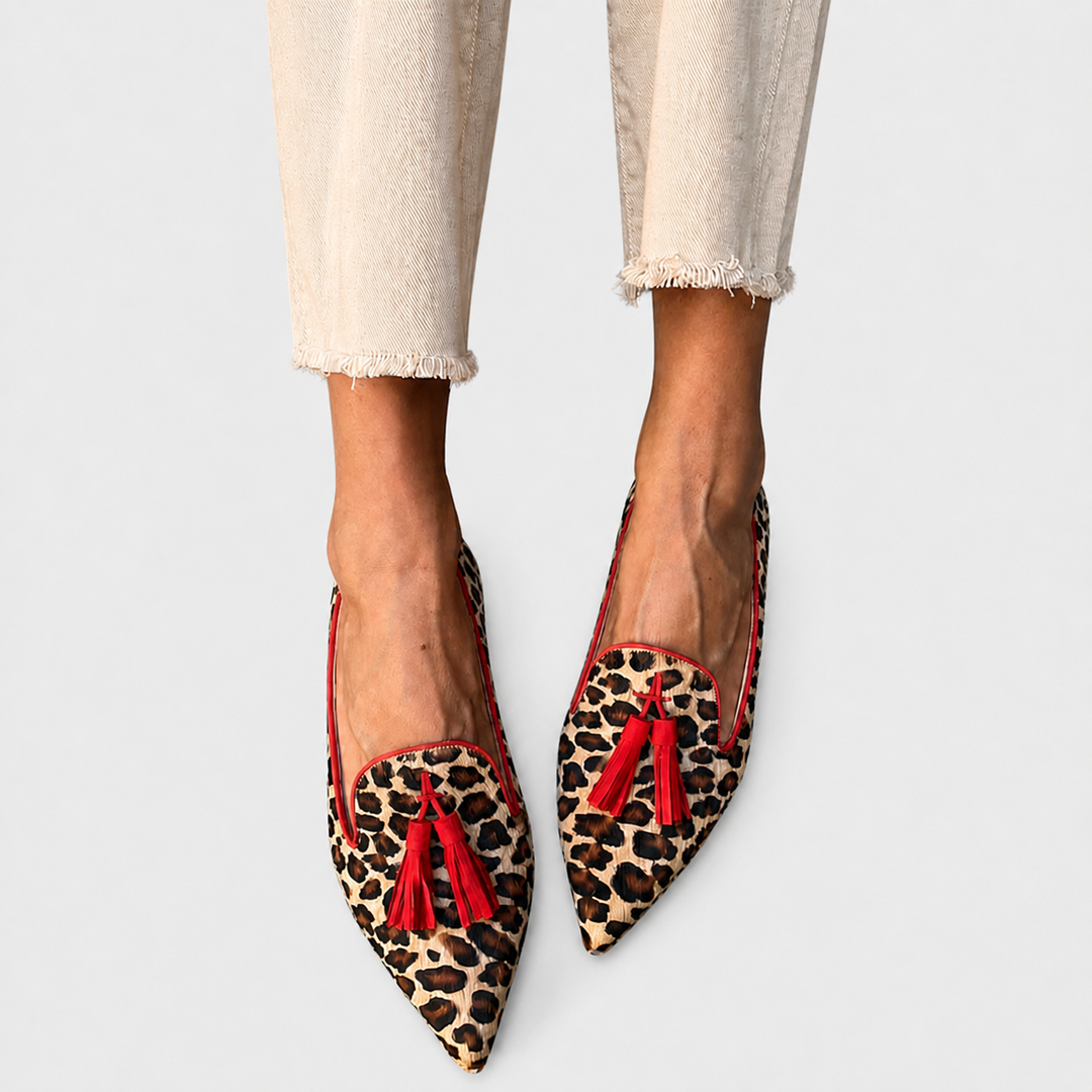 Marianne | Leopard-Print Loafers