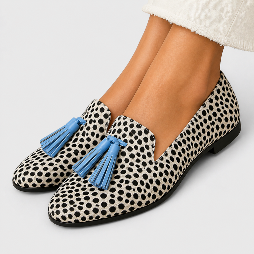 Mia | Fringed Loafers