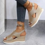 Paige | Wedge Sandals