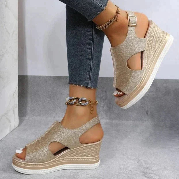 Paige | Wedge Sandals