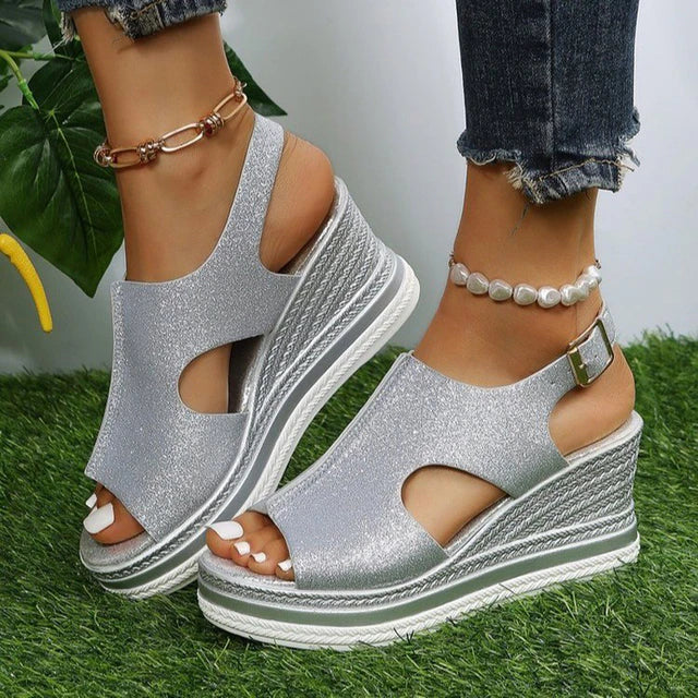 Paige | Wedge Sandals