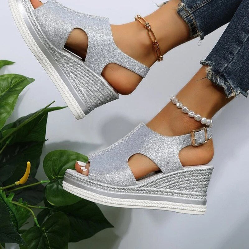 Paige | Wedge Sandals