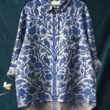 Hazel | Floral Printed Relaxed Blouse
