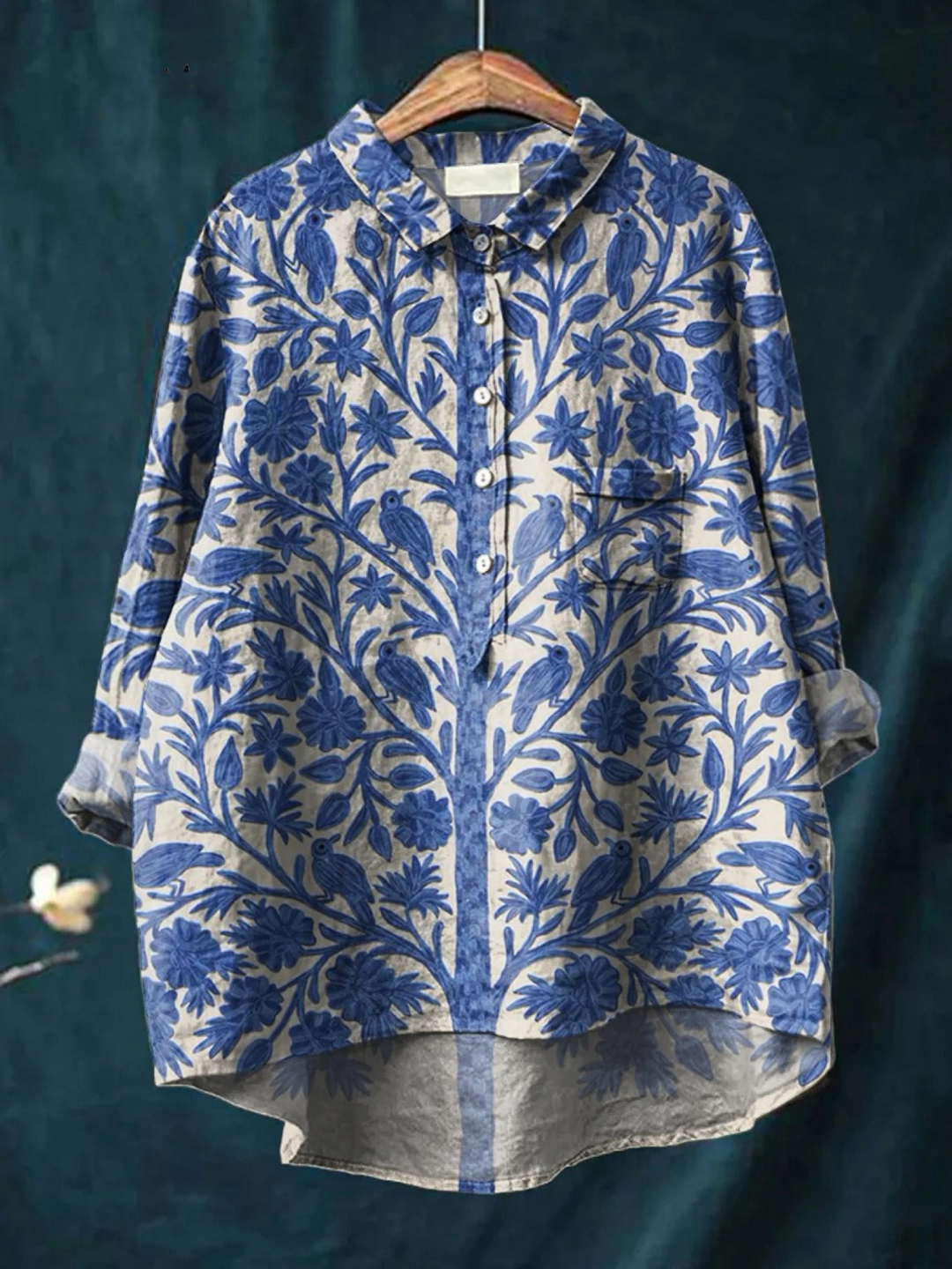 Hazel | Floral Printed Relaxed Blouse