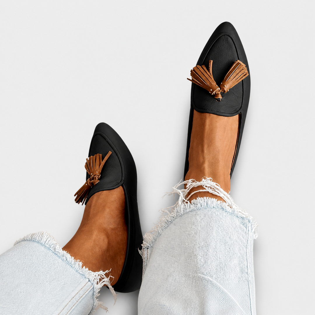 Elizabeth | Modern Fringed Loafers