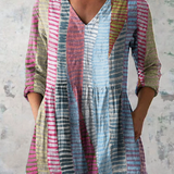 Abigail | Long V-Neck Blouse