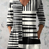 Elsie | Long V-Neck Blouse