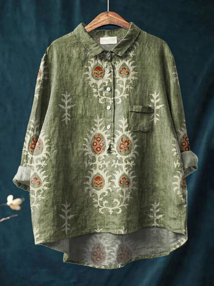 Rose | Floral Printed Relaxed Blouse