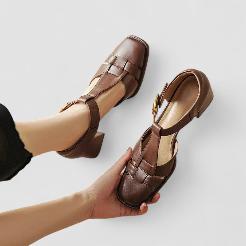 Phoebe | Orthopaedic T-Bar Shoes
