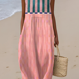 Dorothy | Striped Midi Dress