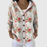 Madeleine | Comfortable Knitted Hooded Cardigan