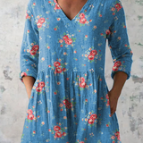 Matilda | Long V-Neck Blouse