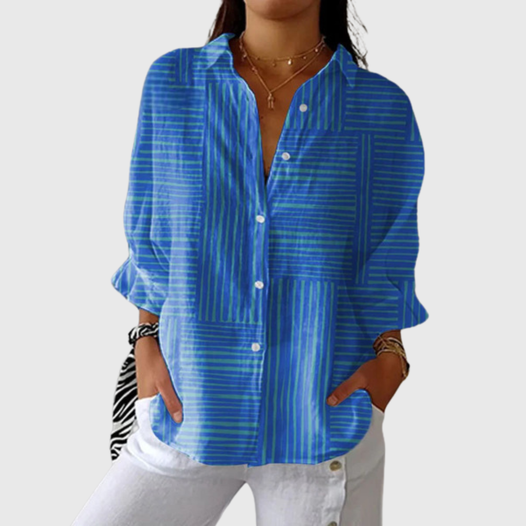 Jasmine | Lightweight Printed Blouse