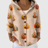 Joanna | Comfortable Knitted Hooded Cardigan