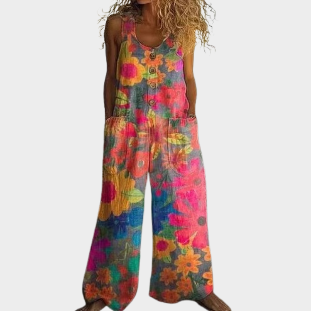 Rosa | Printed Jumpsuit
