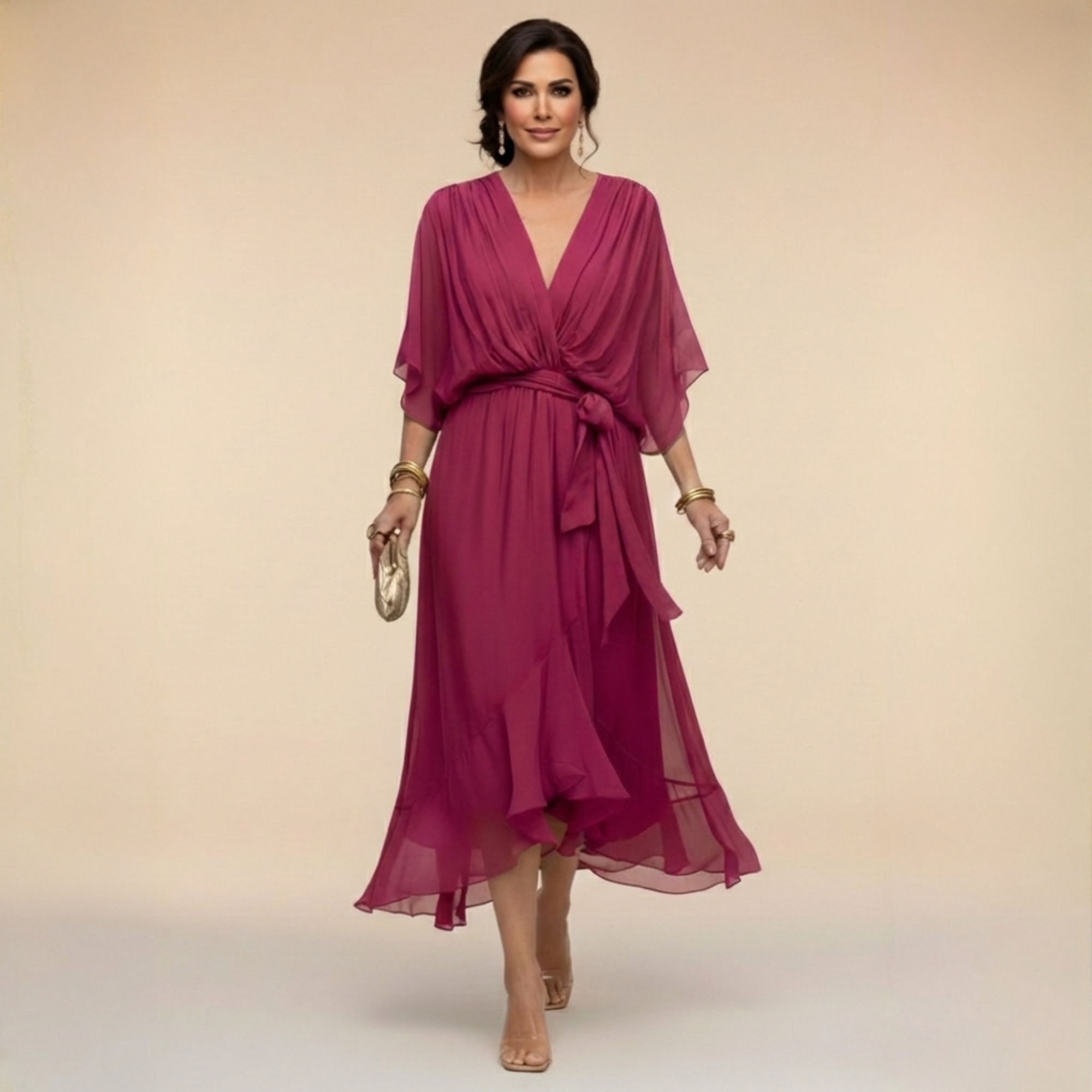 Rebecca | Chiffon Dress