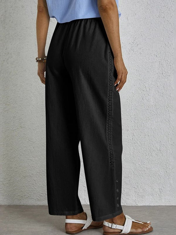 Sophie | Button-Detail Trousers