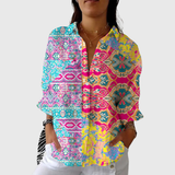 Eleanor | Lightweight Printed Blouse
