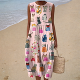 Comfortable Sleeveless Dress